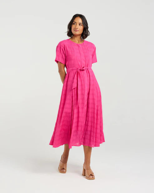 ET ALIA MIRANDA DRESS ROSE