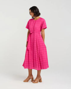 ET ALIA MIRANDA DRESS ROSE