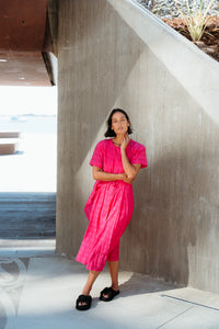 ET ALIA MIRANDA DRESS ROSE