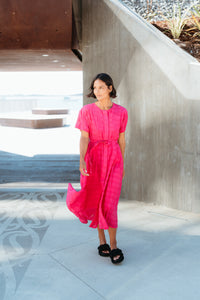 ET ALIA MIRANDA DRESS ROSE
