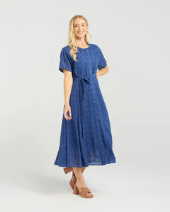 ET ALIA MIRANDA DRESS LAGOON