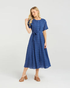 ET ALIA MIRANDA DRESS LAGOON