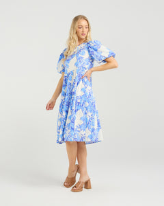 ET ALIA BECKS DRESS LAVENDER GARDEN