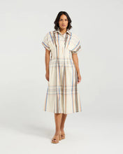 Load image into Gallery viewer, ET ALIA AUDREY DRESS SUNSET PLAID
