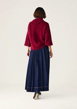 Load image into Gallery viewer, MOS THE LABEL SIA DENIM SKIRT DEEP INDIGO
