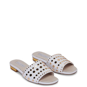 KATHRYN WILSON EDEN SLIDE WHITE