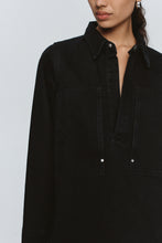 Load image into Gallery viewer, MARLE ELKA SHIRT BLACK
