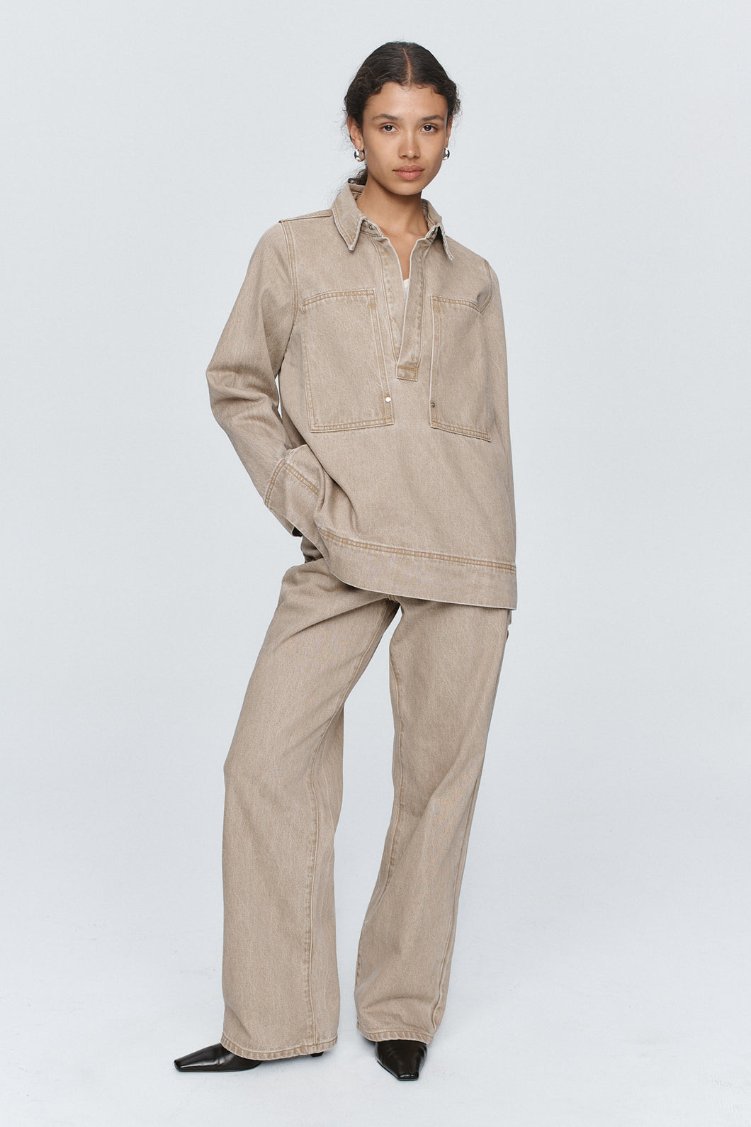 MARLE ELKA SHIRT CHAI