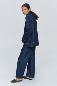 MARLE ELKA SHIRT WASHED INDIGO
