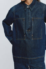Load image into Gallery viewer, MARLE ELKA SHIRT WASHED INDIGO
