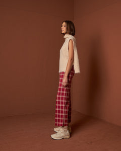 INDI & COLD BEAU TROUSER VINO