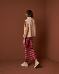 INDI & COLD BEAU TROUSER VINO