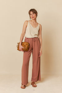 INDI & COLD FRIDA TOP LINO