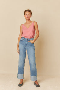 INDI & COLD FRIDA TOP SANDIA
