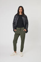 Load image into Gallery viewer, MARLOW ECHO RIB LONG SLEEVE BLACK

