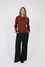 Load image into Gallery viewer, MARLOW ECLIPSE WIDE LEG PANT BLACK
