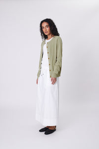 MARLOW EMBER CARDIGAN CELERY