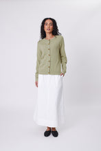 Load image into Gallery viewer, MARLOW EMBER CARDIGAN CELERY
