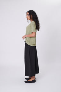 MARLOW EMBER KNIT TEE CELERY