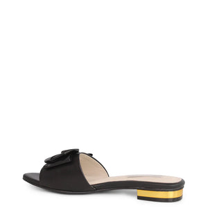 KATHRYN WILSON ETTA SLIDE BLACK