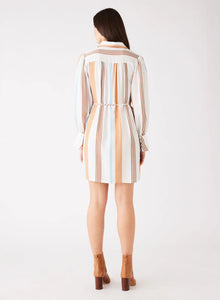 ESMAEE SKYLINE DRESS SKY STRIPE