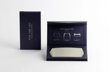 Load image into Gallery viewer, FOX &amp; LEO GLASSES CASE OSTRICH PRINT STONE
