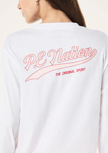 Load image into Gallery viewer, P.E NATION FORMATION LONG SLEEVE TEE OPTIC WHITE

