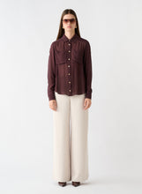 Load image into Gallery viewer, ESMAEE FORTUNE SHIRT CHOCOLATE
