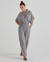 Load image into Gallery viewer, FATE &amp; BECKER GROUNDED PANT BLUE TOBACCO STRIPE
