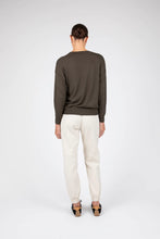 Load image into Gallery viewer, MARLOW MONDAY V-NECK KNIT CYPRESS
