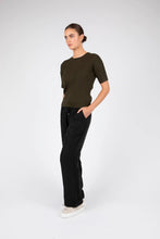 Load image into Gallery viewer, MARLOW REIGN RIB KNIT TEE CYPRESS
