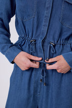 Load image into Gallery viewer, MARLOW FRESCO JACKET MID WASH
