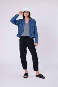 MARLOW FRESCO JACKET MID WASH