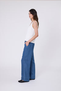 MARLOW FRESCO PANT MID WASH