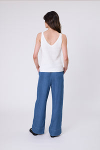 MARLOW FRESCO PANT MID WASH