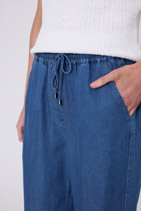 MARLOW FRESCO PANT MID WASH