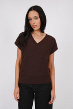 Load image into Gallery viewer, MARLOW FROST KNIT VEST JAVA
