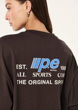 Load image into Gallery viewer, P.E NATION GLIDE OVERSIZED TEE COFFEE
