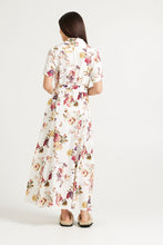 Load image into Gallery viewer, TUESDAY GODET SHIRT DRESS VINTAGE FLORAL
