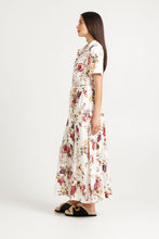 Load image into Gallery viewer, TUESDAY GODET SHIRT DRESS VINTAGE FLORAL
