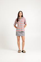 Load image into Gallery viewer, TUESDAY GOLDIE MINI SKIRT SILVER
