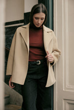 Load image into Gallery viewer, MARLOW GROVE WOOL COAT HONEY

