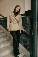 Load image into Gallery viewer, MARLOW GROVE WOOL COAT HONEY
