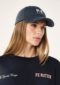 P.E NATION HEADS UP CAP MARINE BLUE