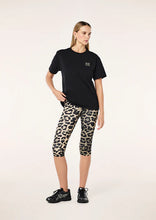 Load image into Gallery viewer, P.E NATION HEADS UP 2.0 TEE BLACK/LEOAPRD
