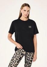 Load image into Gallery viewer, P.E NATION HEADS UP 2.0 TEE BLACK/LEOAPRD
