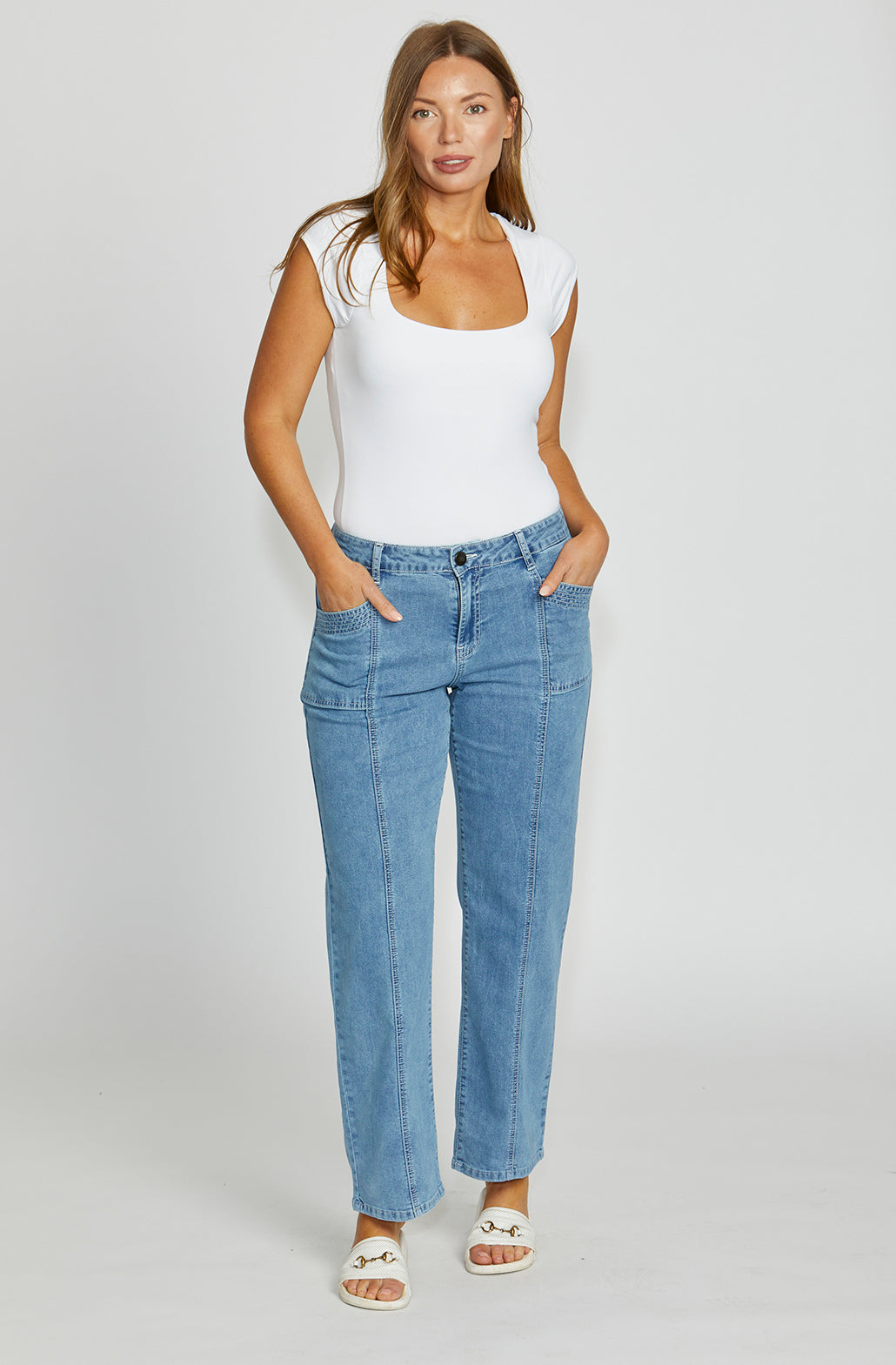 NEW LONDON HOLBORN JEAN LIGHT WASH