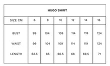 Load image into Gallery viewer, TUESDAY HUGO SHIRT OLIVE PAISLEY
