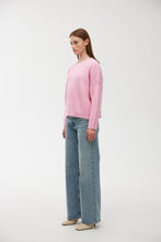 Load image into Gallery viewer, KINNEY WILLA CABLE KNIT ROSE
