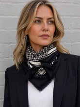 Load image into Gallery viewer, DARK HAMPTON THE HUNTER PETITE WOOL SILK SCARF
